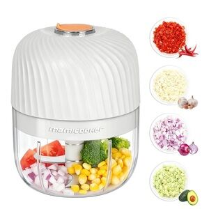 White Manual Food Chopper